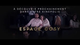 LEspace Cosy  A découvrir dans votre Kinepolis [upl. by Skcirdnek]