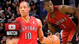 Kyle Lowry amp DeMar DeRozan Full Highlights at Kings 20141007  48 Pts Total [upl. by Aun]