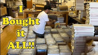 Comic Collector Sells Decades Old Collection1300 Slabs [upl. by Lehcir468]