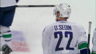 Daniel Sedin 54 Goal Vs the Blackhawks on Game 6 of the 08  09 Playoffs in HD [upl. by Jackelyn123]