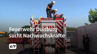 STUDIO 47 live  FEUERWEHR DUISBURG SUCHT NACHWUCHSKRÄFTE FÜR BRANDMEISTERAUSBILDUNG [upl. by Emelda]