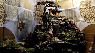 Japanese Waterfall Diorama [upl. by Aprilette]