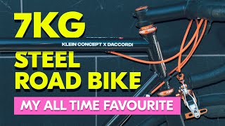 The BEST Steel Bike that I have ever ridden My custom lightweight bike build [upl. by Geiger]