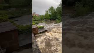 FLOODS In Western France  the Lauter river is experiencing a significant flood  Lauterbourg [upl. by Fawne]