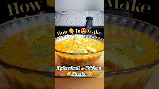 Cooking Hyderabadi Chicken Masala for the Soul shorts [upl. by Ellenwad833]