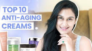 Top 10 AntiAgeing Night Creams Retinol Creams to Reduce Wrinkles  Chetali Chadha [upl. by Nivlad]