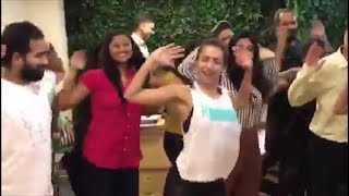 Malaika Arora dances to Chaiyya Chaiyya on World Health Day [upl. by Sarine]