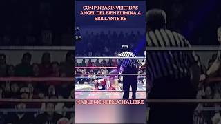 PINZAS INVERTIDAS DEJAN FUERA A BRILLANTE RB  LuchaLibre Shorts IndyWresting AngelDelBien [upl. by Kciregor]