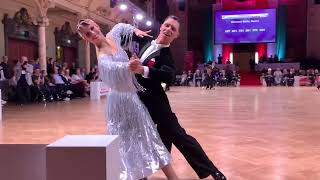 VIENNESE WALTZ  1th SEMI FINALE  WDSF 2024 WORLD OPEN  DanceComp Wuppertal  GER [upl. by Fillbert]