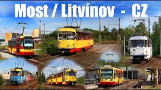 MOSTLITVÍNOV TRAM  Die Überlandstraßenbahn zum Chemiewerk 2016 [upl. by Chappell]