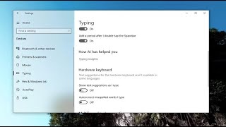 How to Turn on Predictive Text on Windows 10 Tutorial [upl. by Tami]