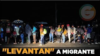 Cártel de Tijuana quotlevantaquot a migrante hondureño CaravanaMigrante [upl. by Yul265]