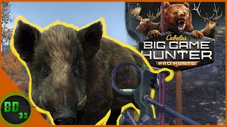 Hunting For The LEGENDARY HOGZILLA Cabelas Big Game Pro Hunts [upl. by Descombes448]