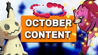 October content update in Pokémon GO [upl. by Armmat]