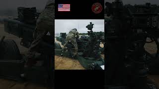 3 112th Field Artillery training no1trending marines army shortsfeed everyone share short [upl. by Darsey]