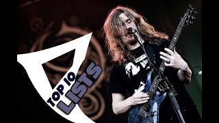 Top 10 Greatest Progressive Death Metal Bands [upl. by Hareema873]