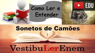 COMO LER E ENTENDER  Sonetos de Camões [upl. by Pendleton853]