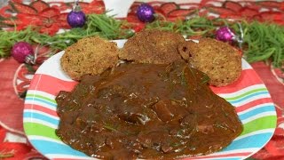 Romeritos con Mole y Camarón  Recetas para Navidad [upl. by Eisset770]