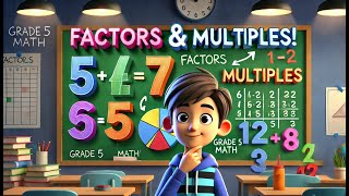 Mastering Factors amp Multiples for Grade 5  Properties Factor Pairs amp Perfect Numbers Explained [upl. by Jo]