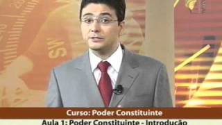 Poder Constituinte  aula 1 parte 1 [upl. by Burns]