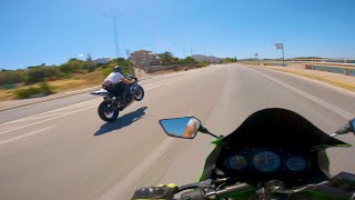 Kawasaki Ninja 250R  Raw sound  Full exhaust [upl. by Cherida]