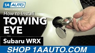 How to Install Towing Eye 1116 Subaru WRX [upl. by Asilat]