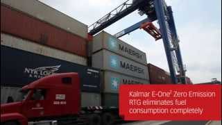 Kalmar EOne2 RTGs 1531 loop [upl. by Benedick307]