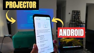 How to connect a projector to Android Phone [upl. by Garneau629]