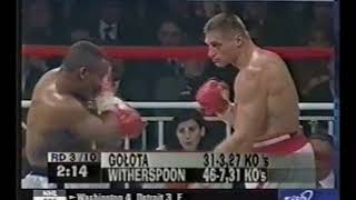 19981002 Andrew Golota vs Tim Witherspoon [upl. by Ecidna]