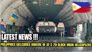 Philippines Receives 32 S70i Black Hawk Helicopters Air Power Becomes More Powerful [upl. by Emmalyn]