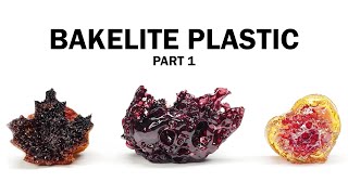 Making bakelite plastic Part 1 [upl. by Naie]