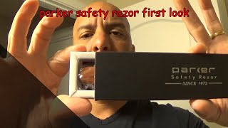 Parker Shavette Safety Razor First Look [upl. by Eyr773]