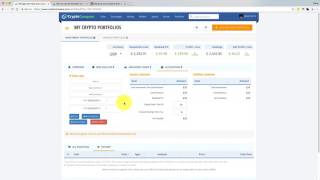 CryptoCompare Portfolio Accounting Feature [upl. by Gwynne211]