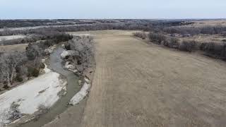 Big damage from Flooding aftermath Part 1 niobrara river Nebraska 2019 flooding [upl. by Noelc]