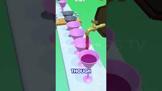 Will the Glasses Hold Up Watch the Pouring Showdown viral shorts funny games gameplay [upl. by Lundberg]