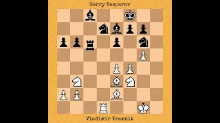 Vladimir Kramnik vs Garry Kasparov  World Championship Match Game 4 2000 chess chessgame [upl. by Carce310]