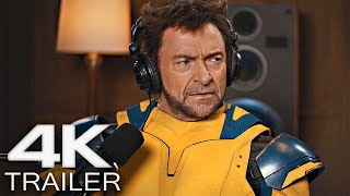 DEADPOOL 3 quotWolverine Tries Podcastingquot Trailer 2024 Deadpool amp Wolverine Movie Clip 4K [upl. by Feldman672]