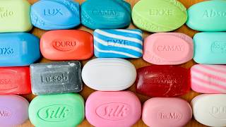 ASMR soap opening haul no talking  Unpacking soap no talking [upl. by Yelreveb]