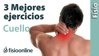 Los 3 MEJORES ejercicios para el CUELLO Mejora tus dolores de cuello [upl. by Odlanir]