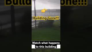 Tornado Shreds Building in Fort Pierce Florida [upl. by Tallie651]