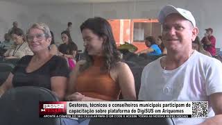 Gestores técnicos e conselheiros municipais participam de capacitação sobre plataforma do DigiSUS [upl. by Thamora]