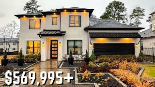 MAGNIFICENT LUXURY MODERN HOUSE TOUR NEAR HOUSTON TEXAS [upl. by Ahsinar59]