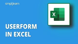 Userform In Excel  Excel Userforms For Beginners  How To Use Userform In Excel  Simplilearn [upl. by Justine650]