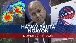 UNTV Hataw Balita Ngayon  November 06 2024 [upl. by Per]