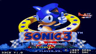 Sonic 3C Delta SHC 21 Demo  100 Full Game Playthrough 1080p60fps [upl. by Ybloc]