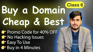 How To Buy a Domain From Namecheap  40 OFF Promo Code  Lowest Rate Domain With Best Services [upl. by Etteuqal]