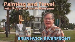 Brunswick Riverfront  Painting and Travel [upl. by Fairbanks]