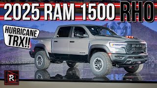 The 2025 Ram 1500 RHO Is A Hurricane Powered OffRoad Truck With TRX Vibes [upl. by Desai]