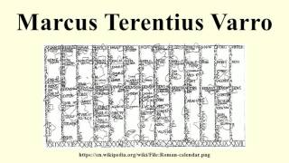 Marcus Terentius Varro [upl. by Adnim175]