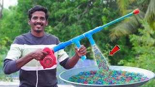 GEL BLASTER  Automatic Loading  எதிர்ல நிக்க ஒரு Guts வேணும்🔥  Powerful Pistol Making at Home [upl. by Almira686]